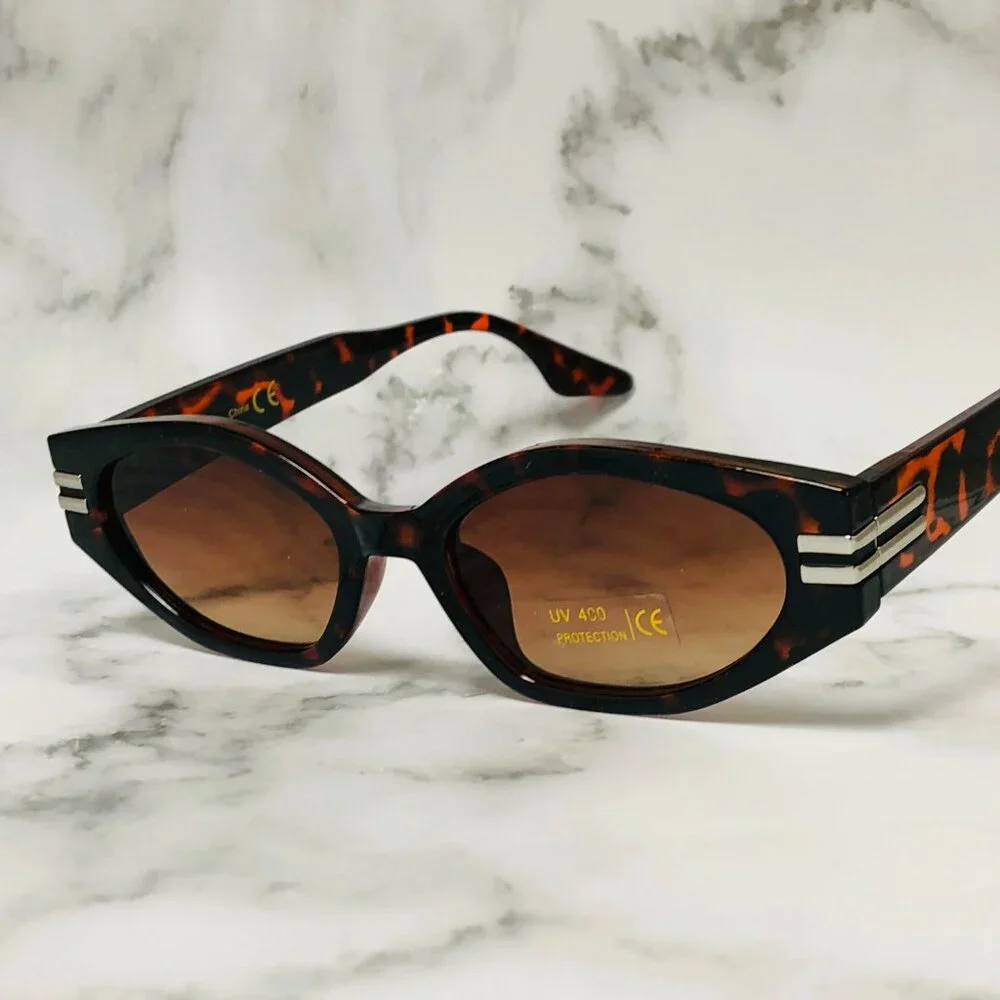 Sunglasses Women Tortoise Cat Eye Shades‎ Hip Hop Style Classic Lentes Mujeres